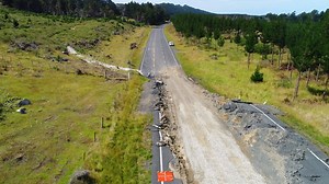 Drone footage of Kaikoura quake rupture