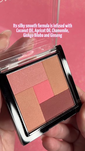 Palladio Mosaic Powder 2-In-1 Blush Bronzer is your on-the-go travel companion with 5 coordinated blush and bronzer shades for you to mix and match ✨ Shade in video: Pink Truffle 💕 #Palladio #beauty #cosmetics #makeup #blush #bronzer | Cosmetic Capital