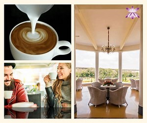 A reviving cup of beverage, perfect views and your favorite company -...