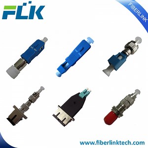 [Hot Item] FTTH ABS Hybrid Optical Fiber Flange Male to Female Sc/LC/St/FC/E2000 Simplex Duplex