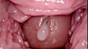 Stick your penis inside my vagina, precum, ejaculate, camera in vagina cervix POV