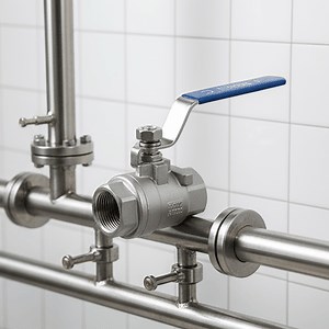 [Hot Item] Premium Stainless Steel 304/316 Manual Threaded End Ball Valve