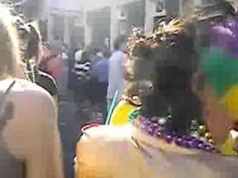 Mardi Gras on Bourbon Street Girls Gone Wild, Body Paint and Beads + Fails!! 18+