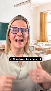 Learn counting the Finnish numbers 1-5 in formal & spoken Finnish 💯🇫🇮 #learnfinnish #learnlanguages #finnish #finnishlanguage #finnishteacher #suomenkieli | Virpi Hach Finnishtogo
