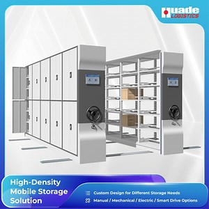 [Hot Item] Manual Mobile Archive Shelving System for High-Density File Storage
