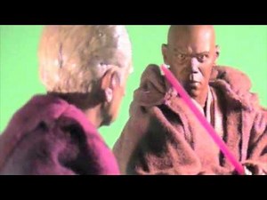 Mace Windu vs Darth Sidious animation