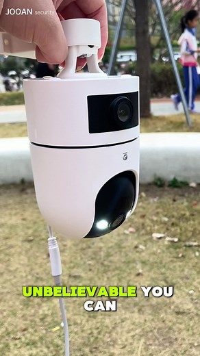 Dual-Lens Waterproof Smart Camera for Indoor/Outdoor Use