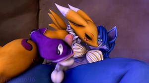 Renamon x Krystal