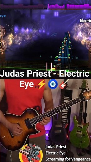 Judas Priest - Electric Eye ⚡🧿🎸 Solo on Rocksmith #guitar #metal #guitarcover #judaspriest #rock #ok