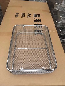 [Hot Item] Bandeja cesta de desinfección quirúrgica de acero inoxidable para limpieza y esterilización ultrasónica médica