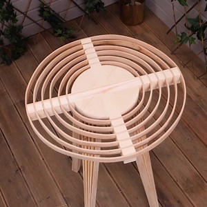 Bending Wood To Make a Round Table! Thanks for watching! Please be aware that this video is for entertainment purposes only and techniques shown should not be attempted at home! | DeMilked