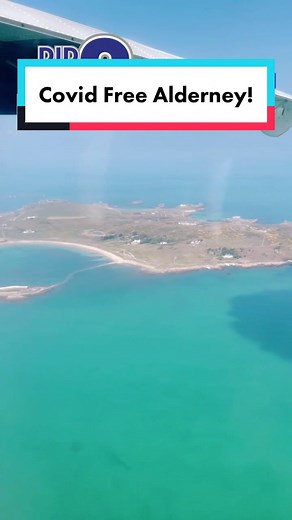 Facts about Covid Free Alderney! #alderney #visitalderney #covidfree #guernsey #lovealderney #islandlife #aurigny #gsy #channelislands #airplaneviews