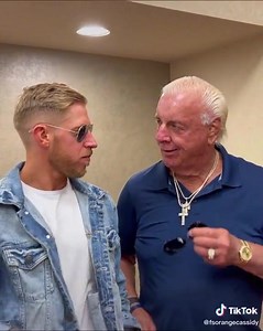 4.7K views · 84 reactions | Ric Flair & Orange Cassidy finally meet  Join our Discord Server for the latest Wrestling News & Live Chat! https://discord.gg/uWgAFqSzHv | Pro Wrestling & MMA News | Facebook