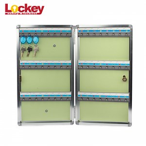 [Hot Item] Lockey Silver Color 48 Keys Capacity Metal Key Box (KB48)