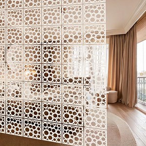 Wood Partition Screen, Hanging Room Dividers, Decorative Wall Panels, Modern Privacy Separator, Modular Wooden Panels - Etsy