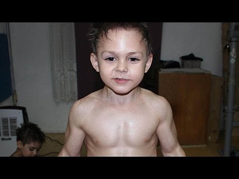 Meet The Bodybuilding Strongest Kids In The World, 7 & 9 Years Old