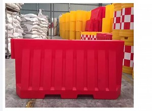 [Hot Item] Standard Block Red Blue Plastic Road Barrier