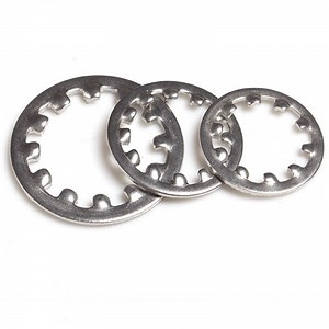 DIN6797 Copper Stainless Steel Star Internal Tooth Lock Washer