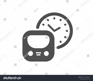 Metro Icon Subway Time Schedule Sign Stock Vector (Royalty Free) 2137756527 | Shutterstock
