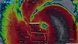 1.1K views · 18 reactions | 1am EDT: Extremely dangerous Hurricane #Helene is moving into Georgia. The system will continue to produce catastrophic winds, especially in the vicinity of the eyewall. Helene is now a category 2 storm with a minimum pressure of 950 mb. #GAwx #FLwx | RadarOmega | Facebook