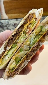 23K views · 140 reactions | Homemade Crunchwrap Supremes ❤️ #recipes #copycatcrunchwrap #tacobellathome | Cheysingh | Facebook