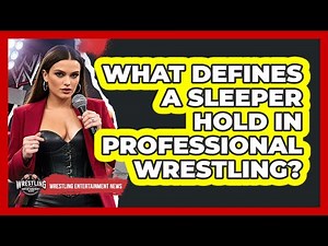 What Defines A Sleeper Hold In Professional Wrestling?