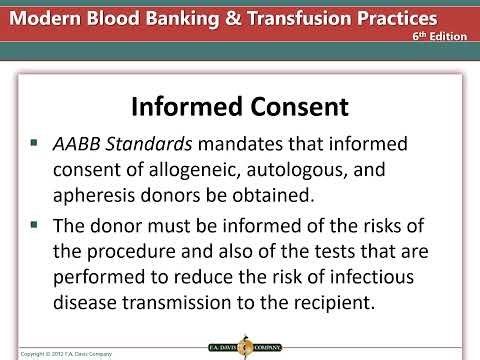 Donor Screening and Component Preparation