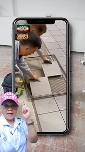 Tiles Flooring Laying Method With Tool #highlights #fbreels #reactionvideo #followerseveryonehighlights #followme #nocopyrightinfringementintended | Efigenia Lustre