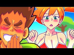 Misty takes her top off (Pokémon Animation)
