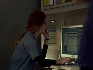 Maggie & Sydney Kiss Saving Hope