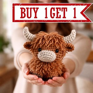 Highland Cow Crochet Pattern ,amigurumi Cow Patron,beginner Friendly Pdf,stuffed Animal,instant Download - Etsy UK