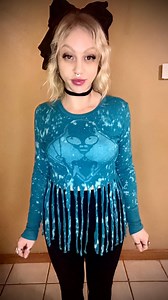 Alien Fringe Crop Top - Etsy