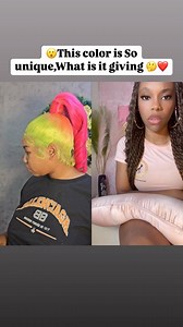 9.7K views · 45 reactions | Stylist:@TinatheehairstylistIt’s giving tropical island sunset vibes , I would get this color though❤️ #exotichair #hairstyle #quickweave #hairstyle #updohairstyles #exploremore | High Maintenance Care | Facebook