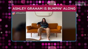 Pregnant Ashley Graham Models Blue's Clues Inspired Outfit, Says Steve 'Is Hot Now'