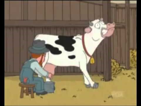 That crazy FamilyGuy cow