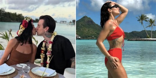 Demi Lovato and Husband Jutes Share Kiss on Pre-Grammy Gala Red Carpet