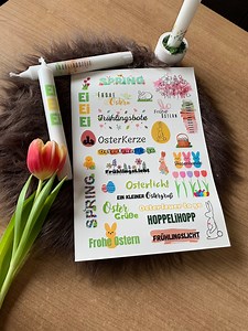 Candle Tattoo, Waterslide Easter - Etsy Australia