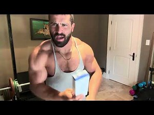 Hot muscle god flexing pumping his huge ripped sexy muscles come watch me grow bigger and stronger