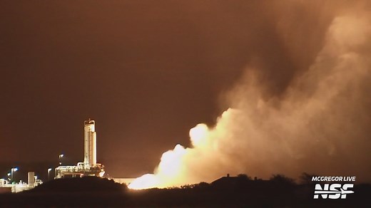 8.1K views · 189 reactions | Possible second Raptor 3 static test fire tonight at SpaceX in McGregor, TX. If confirmed, this Raptor 3 test lasted 169 seconds which would be a full duration of a Super Heavy flight. | NASASpaceflight.com | Facebook