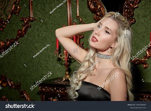 Beautiful Sexy Woman Magnificent Blond Hair Stock Photo 2282286081 | Shutterstock