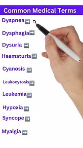 405K views · 3.2K reactions | Common Medical Terms #medical #reelsvideoシ #reelviral #usa #uk #germany #australia #canada #france #students | Dr.Medico | Facebook