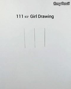 2.7K views · 105 reactions | Mind-blowing Drawing Tricks  #girl #lady #woman #girl_drawing #rongpencil #drawing #art #artwork #easydrawing #cute #Beautiful #flower #artvideo #howtodraw | Rong Pencil | Facebook