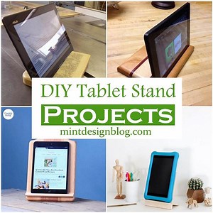 26 DIY Tablet Stand Projects You Can Build Easily