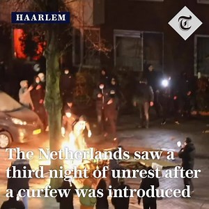 16K views · 251 reactions | The Netherlands faced a third evening of unrest last night as citizens revolted against the introduction of a curfew | The Telegraph | Facebook