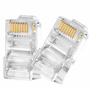 [Hot Item] Gcabling Ethernet Cat5e CAT6 Pass Through 8p8c UTP RJ45 Connector Module Plug