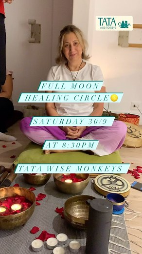 11 reactions | Join the Next Full Moon Healing Circle with Manal Selim and end the month with a fully new energy  For more information contact us on WhatsApp 01013870780 | TATA wise monkeys | Facebook