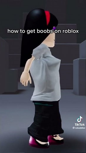 How to get boobs on roblox