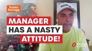 4 comments | Public Storage review: "Customer service took down the information I gave them. Now, I would like the supervisor of the Tampa Lazy ln location to contact me concerning this person's attitude and disrespect as a paying..." Watch the full video here: https://www.youtube.com/watch?v=q8GnAejhB18 | PissedConsumer | Facebook