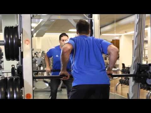Smith Machine Bent Over Row - Back Exercise