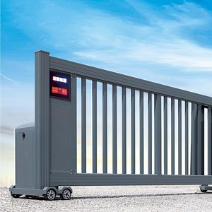 [Hot Item] Stainless Steel Main Entrance Electric Folding Gate (J-1306)